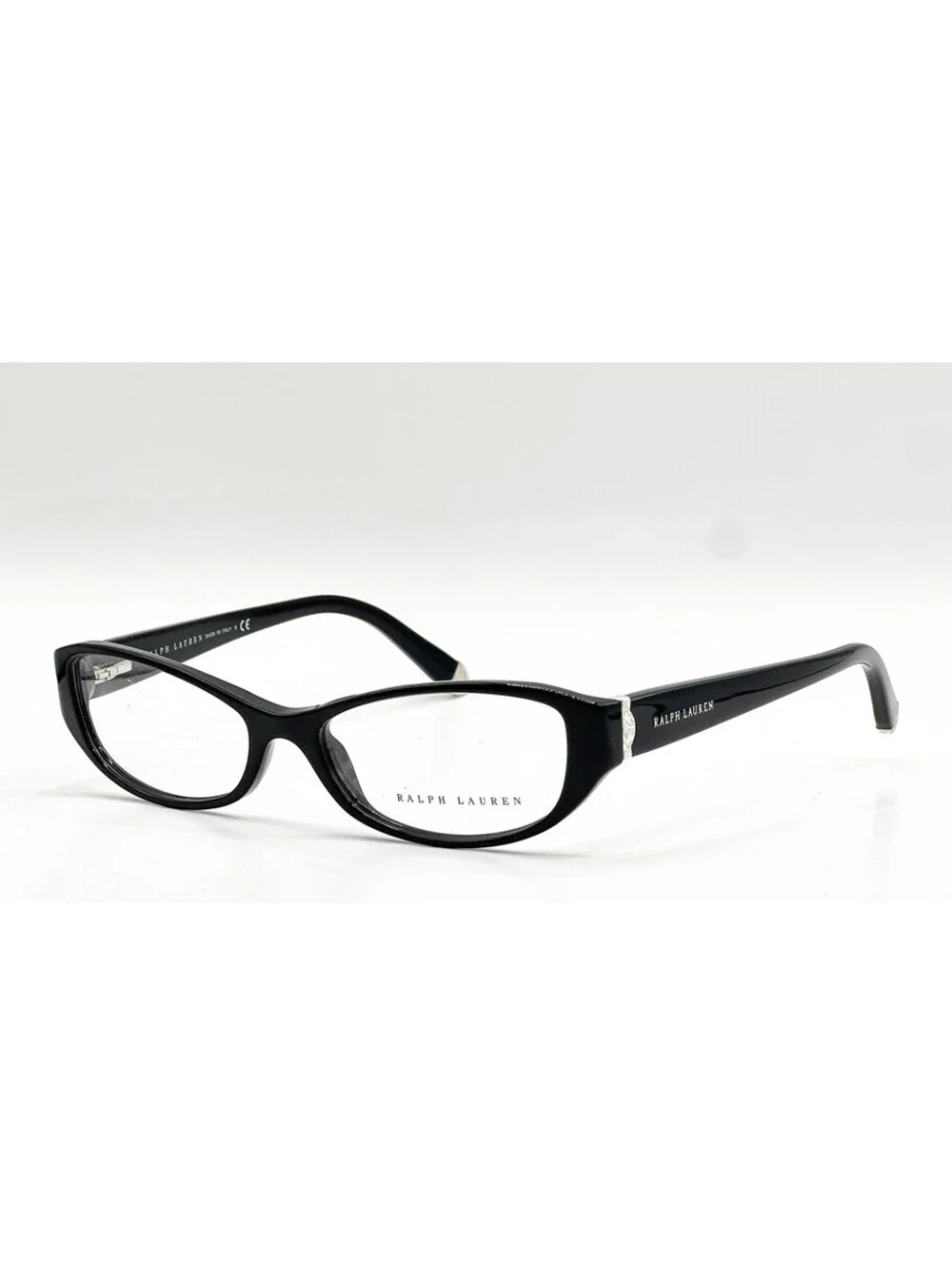 Ralph Lauren RL 6108 5001 Black Rectangle Authentic Eyeglass Frames 52-16-140